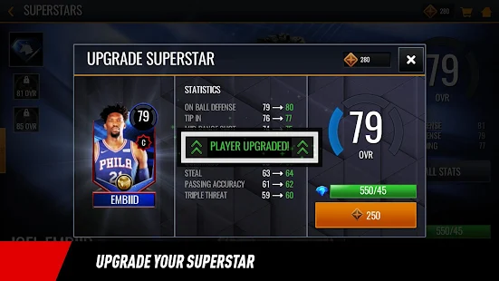 Screenshot 3 for NBA LIVE Mobile Basketball 4.1.20 APK + MOD (Unlimited Money)