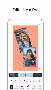 Screenshot 4 for Funimate Video Editor & Music Clip Star Effects Pro 7.1.3
