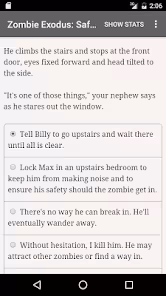 Screenshot 1 for Zombie Exodus Safe Haven 3.0.8 APK Unlocked All Chapters