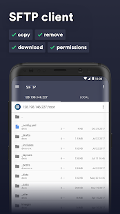 Screenshot 2 for Termius SSH SFTP and Telnet client Premium 5.2.8