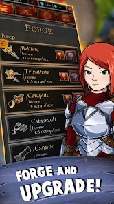 Screenshot 4 for Castle Fusion Idle Clicker 1.5.4 MOD (Unlimited Gold + Gem)