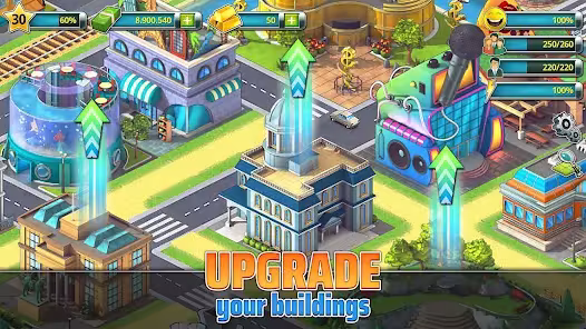 Screenshot 3 for Town Building Tropic Ci 1.6.2 MOD APK Unlimited Money Gold