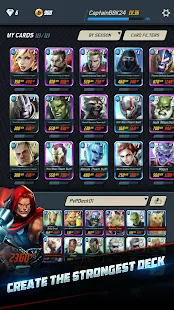 Screenshot 3 for MARVEL Battle Lines 2.17.0 MOD APK (Unlimited Money)