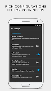 Screenshot 7 for QuickEdit Text Editor Pro 1.10.7 MOD APK Pro Unlocked