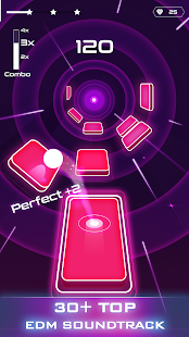 Screenshot 2 for Magic Twist Twister Music Ball Game 1.3.1 MOD APK