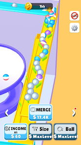 Screenshot 2 for Idle Orbital Marble Mod APK 1.5.3 Free purchase