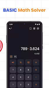 Screenshot 1 for Basic Calculator 2.0.22 MOD APK Premium Unlocked