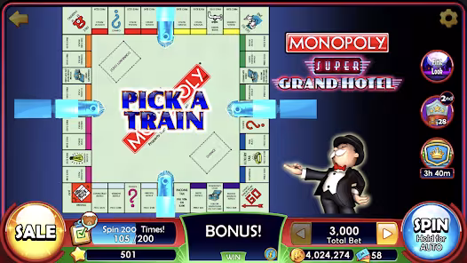 Screenshot 2 for MONOPOLY Slots Casino Games 1.11.7 APK MOD Huge Income