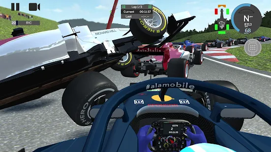 Screenshot 3 for Ala Mobile GP Formula cars racing 3.1.0 MOD Paid Features Unlocked