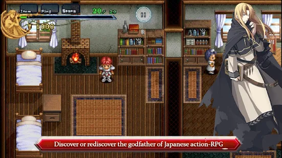 Screenshot 2 for Ys Chronicles 1 1.0.7 MOD APK + Data Unlimited Money