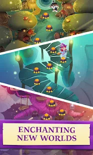 Screenshot 4 for Bubble Witch 3 Saga 4.5.5 APK + MOD Unlimited Boosters + Gift