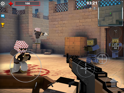 Screenshot 5 for Pixel Strike 3D FPS Gun Game 7.3.0 MOD + DATA (Unlimited Money)
