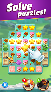 Screenshot 1 for Angry Birds Match 3 3.6.3 MOD (Unlimited Money)