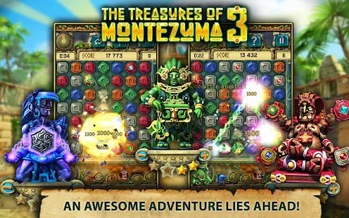 Screenshot 4 for Treasures of Montezuma 3 True Match 3 Game 1.3.0 MOD (Full version)