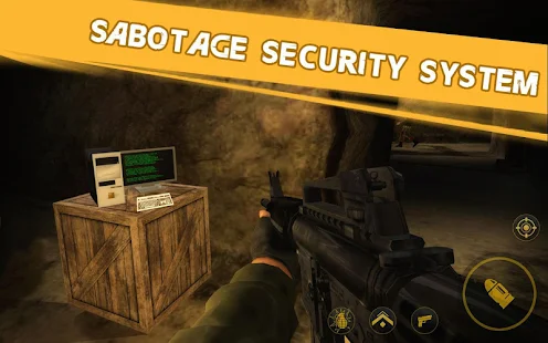 Screenshot 2 for Yalghaar Action FPS Shooting Game 3.1.1 MOD APK