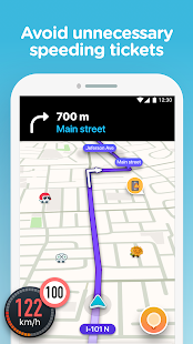 Screenshot 3 for Waze GPS Maps Traffic Alerts Live Navigation 4.47.0.705 APK