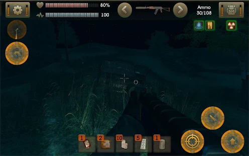 Screenshot 6 for The Sun Evaluation Post apocalypse action shooter 2.3.8 MOD (Unlimited Money)