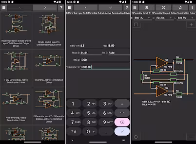 Screenshot 1 for Circuit Calculator 6.0 APK Full Version