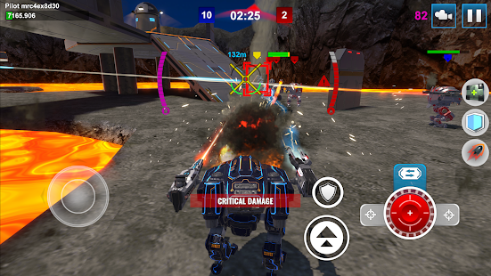 Screenshot 3 for Mech Wars Multiplayer Robots Battle 1.406 MOD (UNLIMITED COIN + PREMIUM CURRENCY)