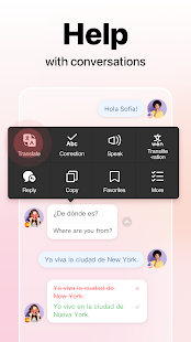 Screenshot 4 for HelloTalk Learn Languages v4.4.1 APK MOD VIP Unlocked
