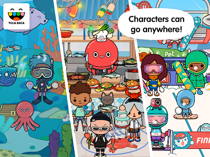 Screenshot 5 for Toca Life World 1.16 MOD + DATA (Unlocked)