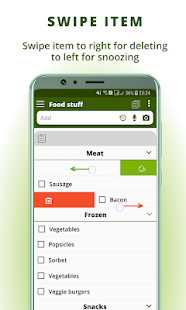 Screenshot 5 for Grocery list card coupon wallet BigBag Pro 8.1
