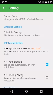 Screenshot 3 for Super Backup & Restore Premium 2.2.56