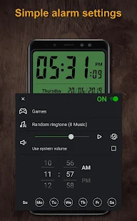 Screenshot 5 for Alarm clock Pro 9.6.1 Paid