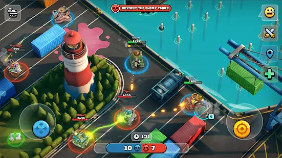 Screenshot 7 for Pico Tanks Multiplayer Mayhem 50.1.1 MOD APK Money