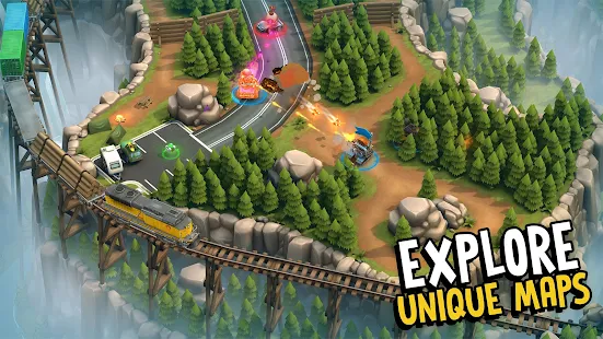 Screenshot 4 for Pico Tanks Multiplayer Mayhem 50.1.1 MOD APK Money