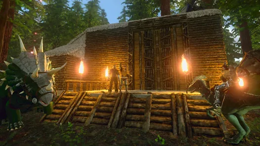 Screenshot 4 for ARK Survival Evolved 2.0.29 MOD APK Unlimited Money, Menu, Primal Pass
