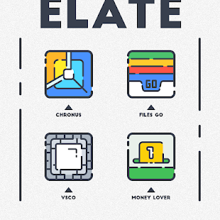 Screenshot 5 for ELATE  ICON PACK SALE 1.9.3 Patched