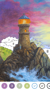Screenshot 4 for Colorswipes Color by Number 3.8.0 MOD APK Unlimited Hints