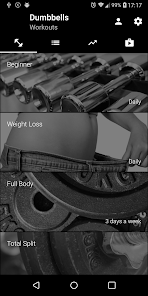 Screenshot 3 for Dumbbell Home Workout Premium 3.20 APK MOD Unlocked