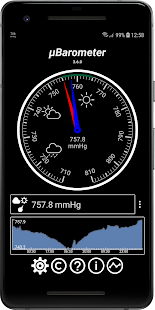 Screenshot 1 for mu Barometer Pro 3.8.1 Paid