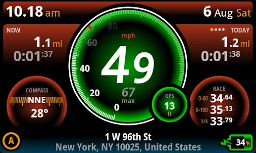 Screenshot 5 for Ulysse Speedometer Pro 1.9.91 Patched