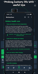 Screenshot 3 for BatteryGuru 1.7.6 AdFree Mod Lite