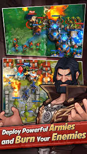 Screenshot 5 for Castle Burn RTS Revolution 1.6.4 MOD (Diamonds)