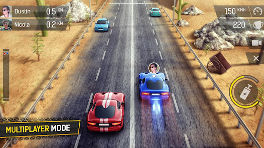 Screenshot 2 for Racing Fever 1.7.1 MOD APK Unlimited Money