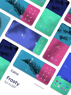 Screenshot 2 for Frosty for KLWP 2020.Feb.10.23