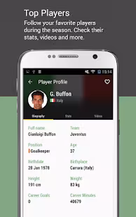 Screenshot 4 for All Goals Football Live Scores 6.0 Ad Free