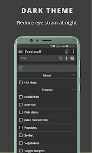 Screenshot 3 for Grocery list card coupon wallet BigBag Pro 8.1