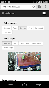 Screenshot 2 for IP Webcam Pro 1.14.31.737