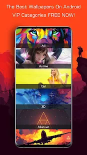 Screenshot 1 for 1,000,000 Wallpapers HD 4k Best Theme App 8.1  Mod