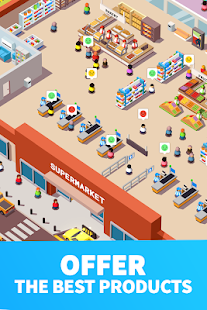 Screenshot 5 for Idle Supermarket Tycoon Tiny Shop Game 2.2.3 MOD (Unlimited Money)