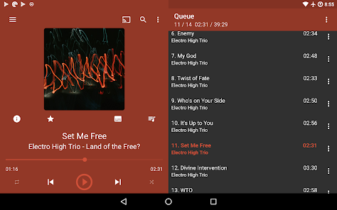 Screenshot 6 for GoneMAD Music Player 3.3.16 MOD APK Premium Unlocked