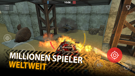 Screenshot 1 for Tanki Online Multiplayer Panzer Aktion 5.0 and up
