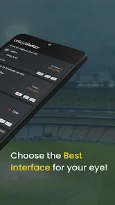 Screenshot 1 for CricDaddy Cricket Live Line 5.5.0 MOD APK Premium Unlocked