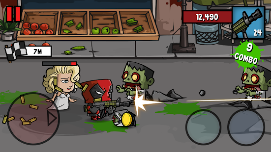 Screenshot 2 for Zombie Age 3 Dead City 1.8.7 MOD APK Money