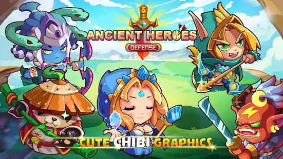 Screenshot 1 for Ancient Heroes Defense 1.0.3 APK + MOD